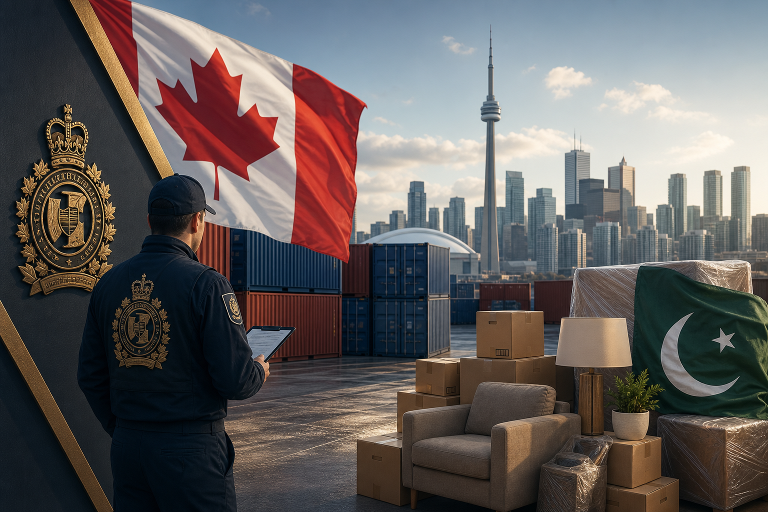 Canada customs rules for personal effects from Pakistan — CBSA B4 B4A guide